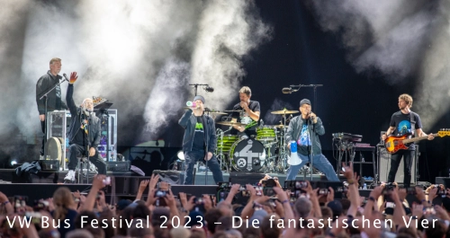 VW Bus Festival 2023 - Die fantastischen Vier
