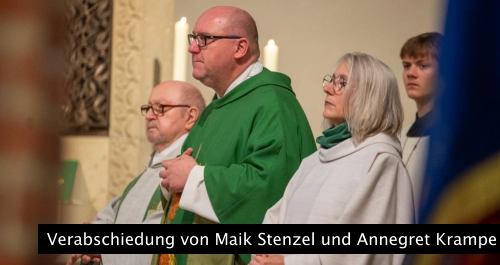 Verabschiedung von Maik Stenzel und Annegret Krampe